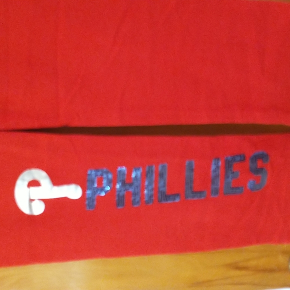 !!WORN TWICE!! Limited Edition VS PINK Phillies Sweatpants - Picture 2 of 5